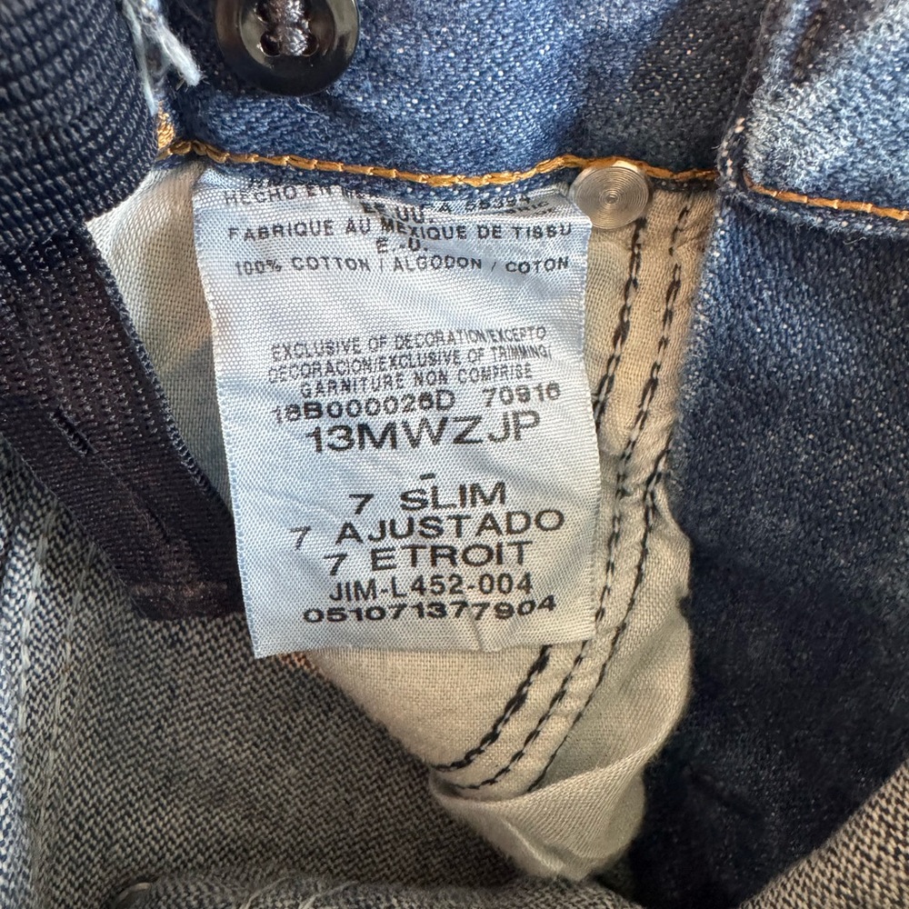 Youth Boys Wrangler Denim Jeans - Picture 6 of 6